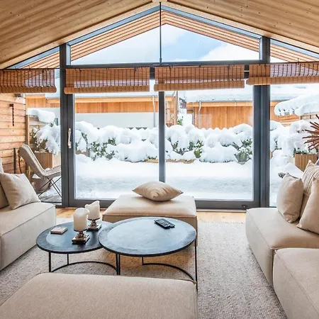 Domek alpejski Sia - Contemporain - Sauna Prive *