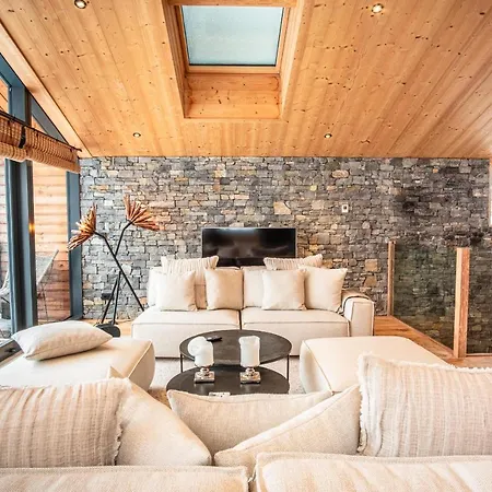 Domek alpejski Sia - Contemporain - Sauna Prive