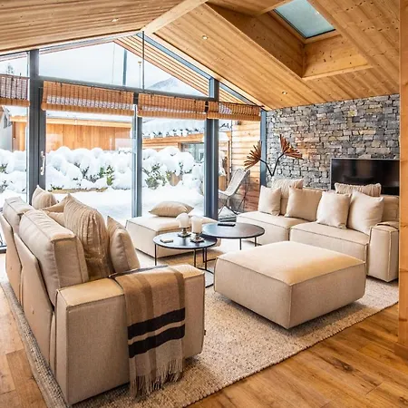 Sia - Contemporain - Sauna Prive Chalet Chamonix