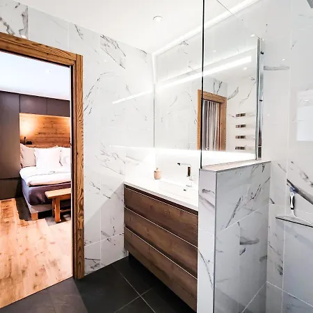 Domek alpejski Sia - Contemporain - Sauna Prive *