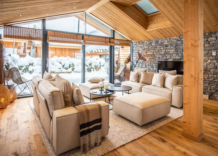 Sia - Contemporain - Sauna Prive Chalet Chamonix